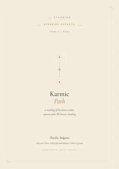 Karmic & Soul Purpose Report — cover